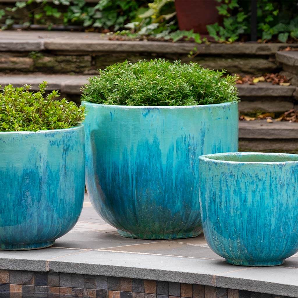 Photo of Campania Mara Planter - Antigua - Set of 3 - Marquis Gardens