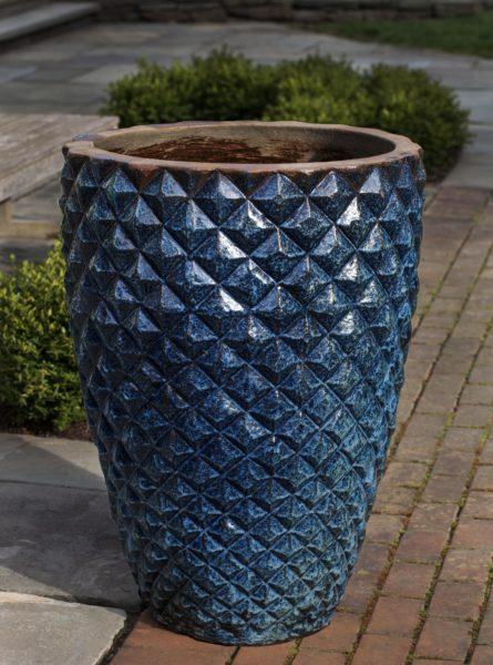 Photo of Campania Facet Planter Tall - Marquis Gardens