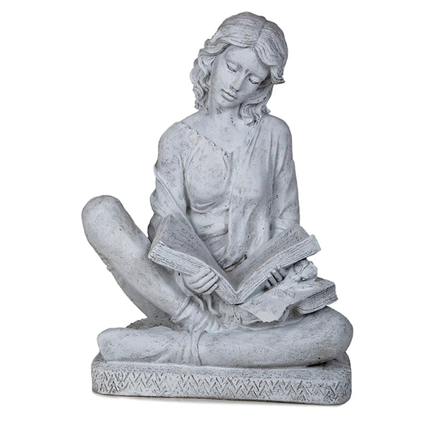 Photo of Sitting Lady Reading a Book - Marquis Gardens