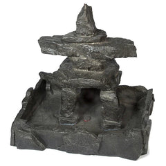 Photo of Stone Inuksuk Fountian - Marquis Gardens