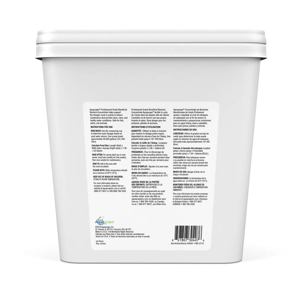 Photo of Aquascape PRO Beneficial Bacteria Dry - 9 lb  - Marquis Gardens