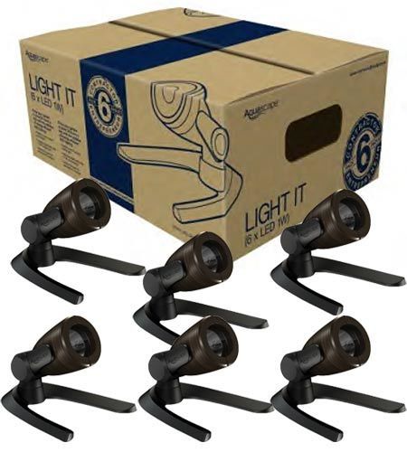 Photo of Aquascape Garden and Pond LED Spotlight and Waterfall Contractor 6-Pack  - Marquis Gardens
