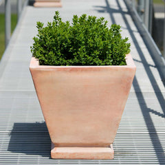 Photo of Campania Lisburn Planter - Terra Cotta - Set of 2 - Marquis Gardens