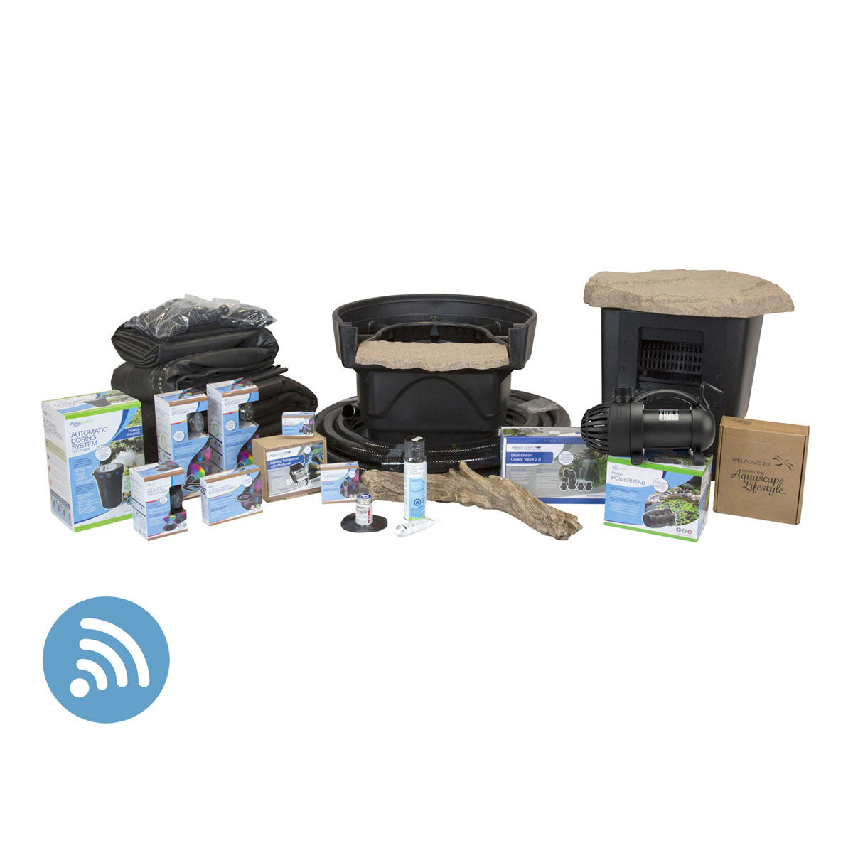 Photo of Aquascape Deluxe Pond Kit  - Marquis Gardens