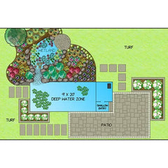Photo of Aquascape Recreational Pond Kit 9x20  - Marquis Gardens