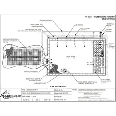 Photo of Aquascape Recreational Pond Kit 19x24  - Marquis Gardens