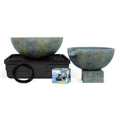 Photo of Aquascape Spillway Bowl and Basin Landscape Fountain Kit  - Marquis Gardens