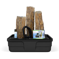Photo of Aquascape 3 pc Mongolian Basalt Columns Fountain Kit  - Marquis Gardens