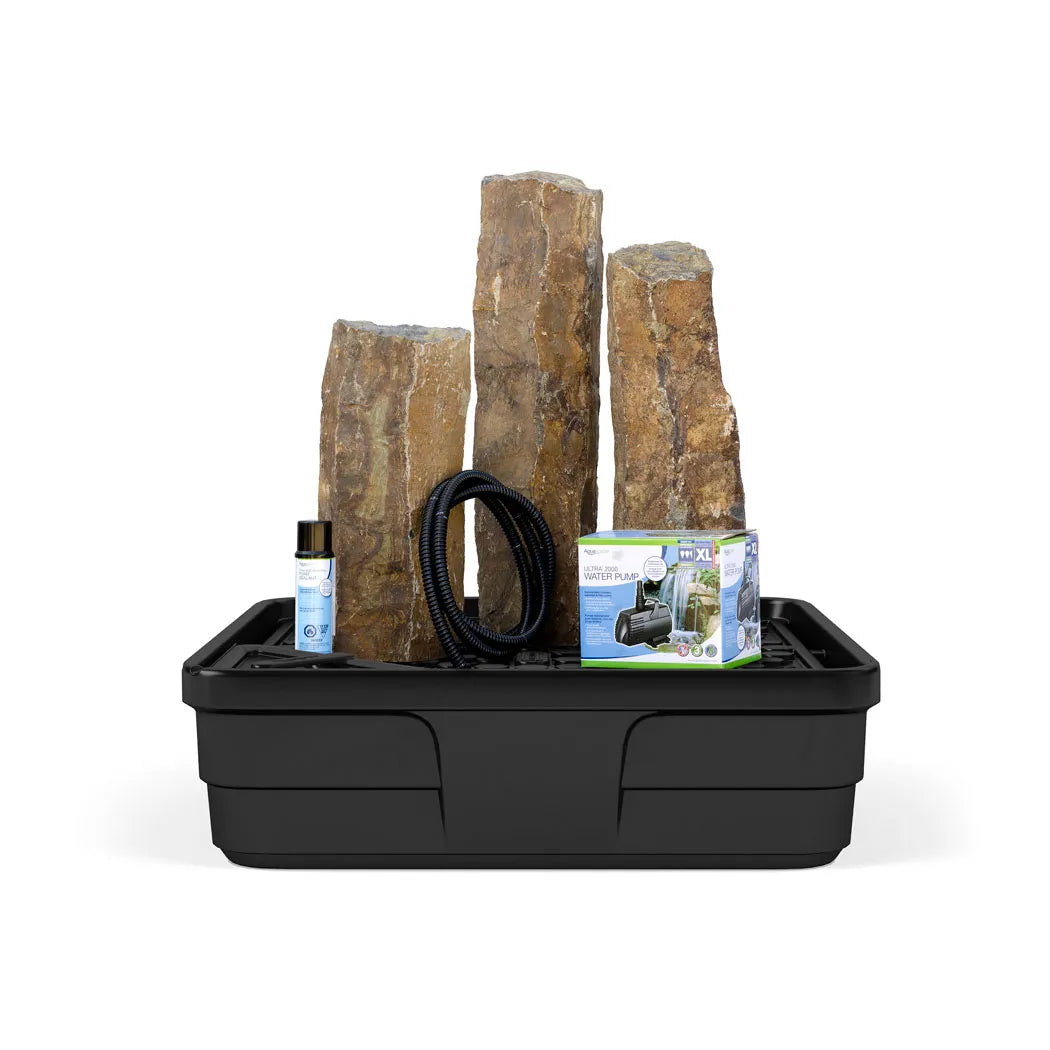 Photo of Aquascape Natural Mongolian Basalt Columns  - Marquis Gardens