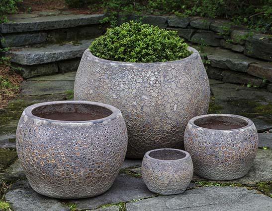 Photo of Campania Naxos Planter - Set of 4 - Marquis Gardens
