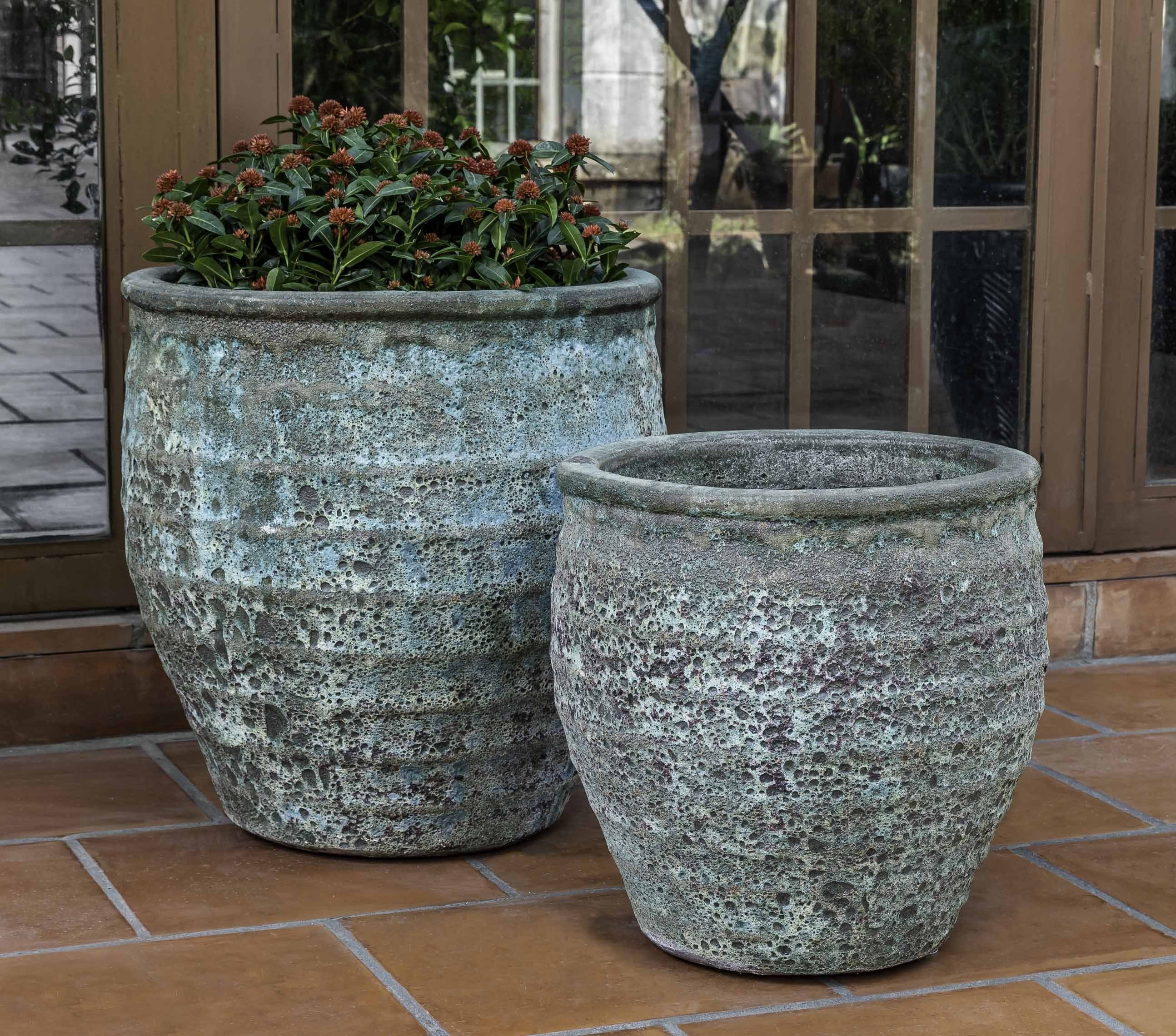 Photo of Campania Knossos Planter - Set of 2 - Marquis Gardens