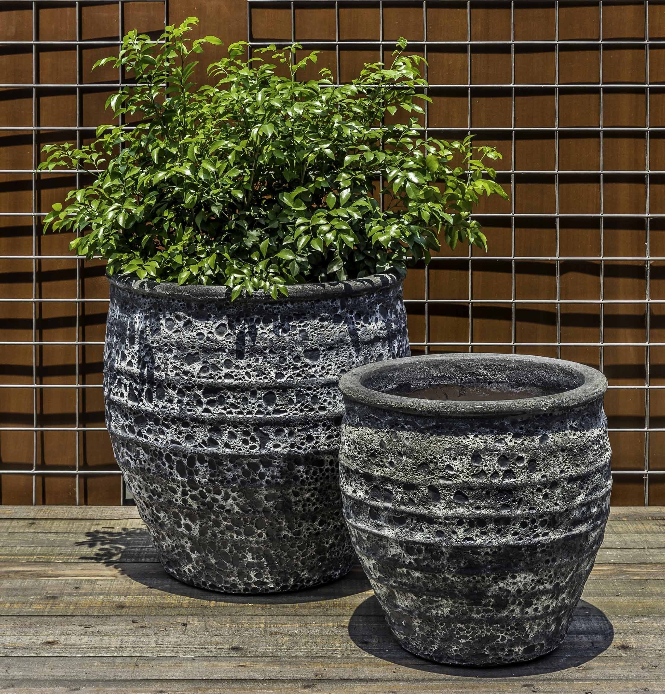 Photo of Campania Knossos Planter - Set of 2 - Marquis Gardens