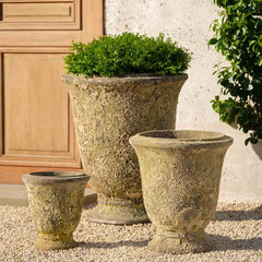 Photo of Campania Gironde Planter - Angkor Yellow - Set of 3 - Marquis Gardens