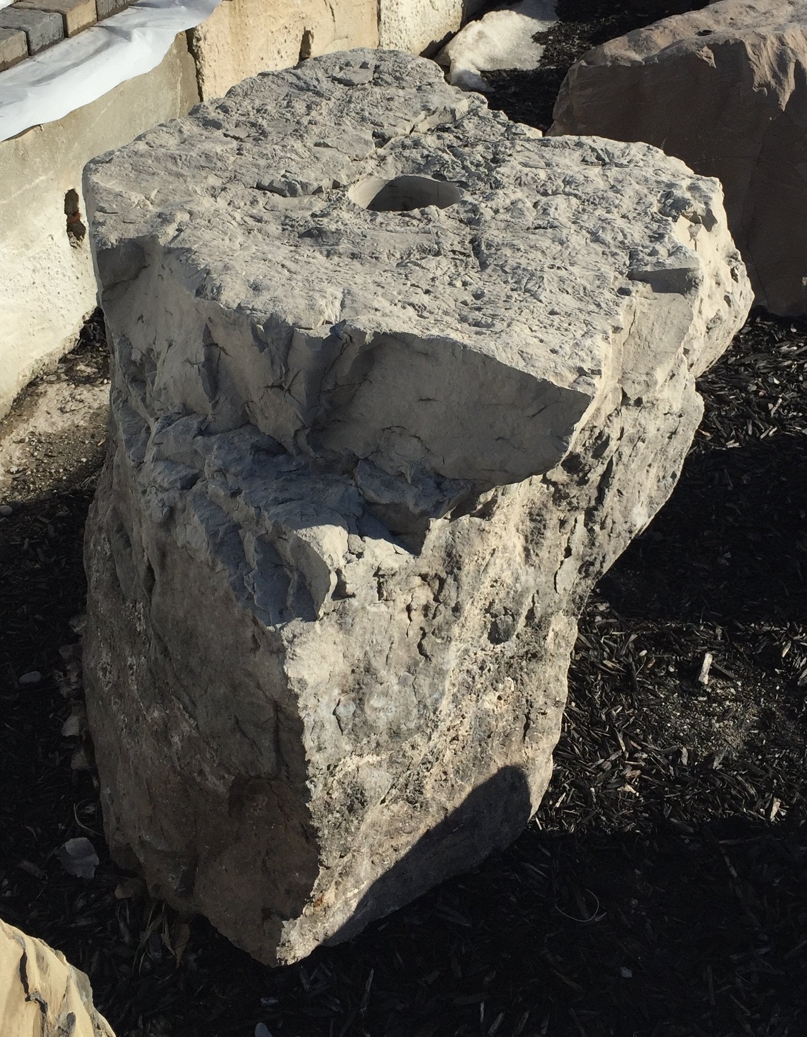Photo of Bubble Rock 72 Armour Stone (Large) - Marquis Gardens