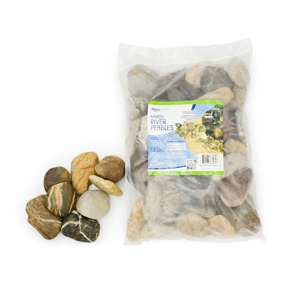 Photo of Aquascape River Pebbles - 10 kg / 22 lbs  - Marquis Gardens