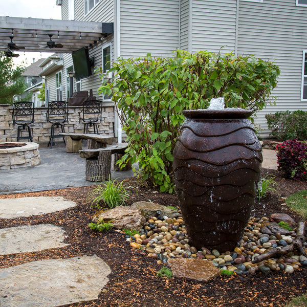 Photo of Aquascape Scalloped Urns  - Marquis Gardens