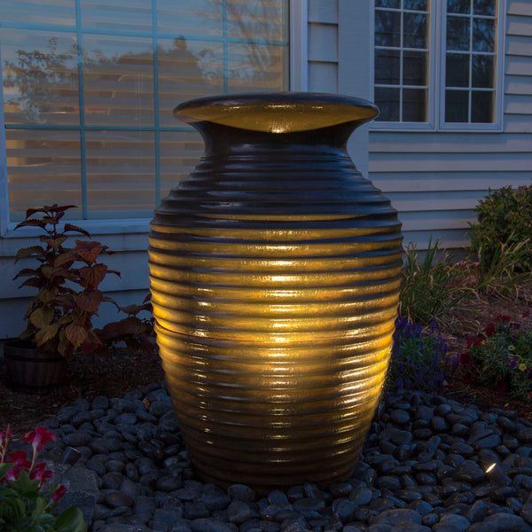 Photo of Aquascape Rippled Urns  - Marquis Gardens