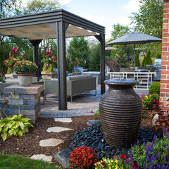 Photo of Aquascape Rippled Urns  - Marquis Gardens