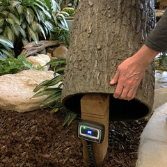 Photo of Aquascape Faux Oak Stump Cover  - Marquis Gardens