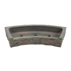 Photo of Aquascape Curved Stacked Slate Wall Base and Toppers  - Marquis Gardens