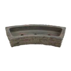 Photo of Aquascape Curved Stacked Slate Wall Base and Toppers  - Marquis Gardens
