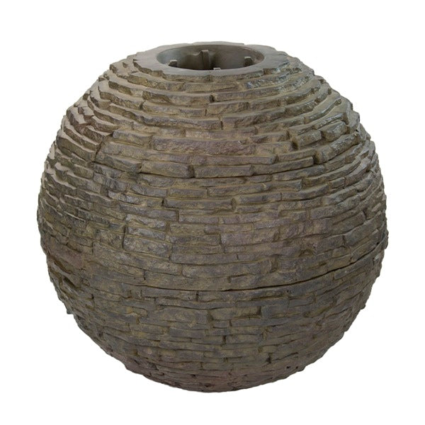 Photo of Aquascape Stacked Slate Spheres  - Marquis Gardens