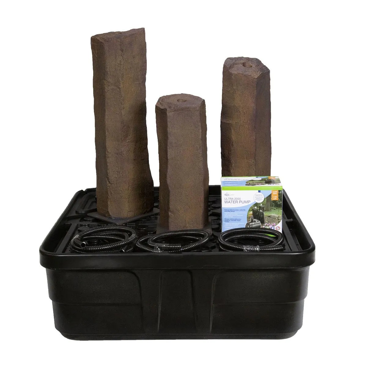 Photo of Aquascape Faux Basalt Column Set Of 3 Landscape Fountain Kit  - Marquis Gardens