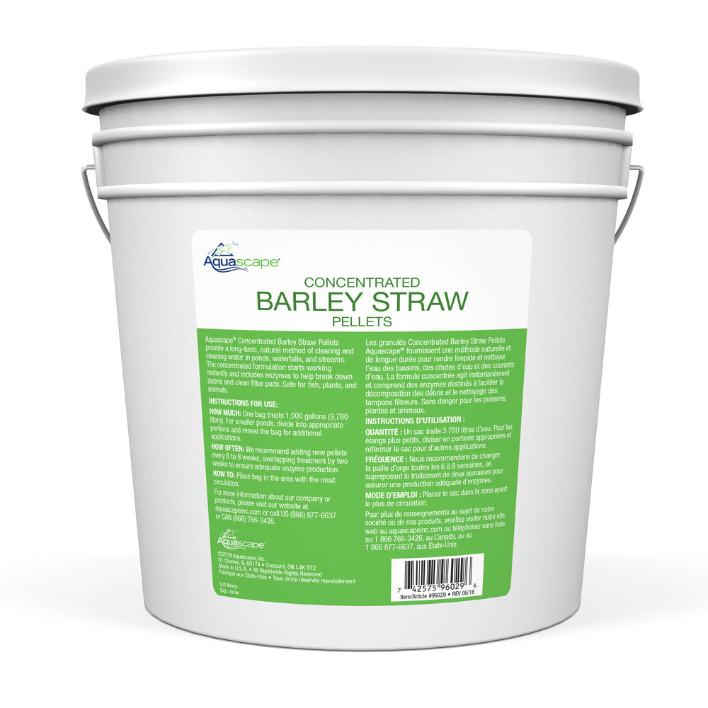 Photo of Aquascape Quick Start Concentrated Barley Straw Pellets - 2.2 kg / 5 lbs  - Marquis Gardens