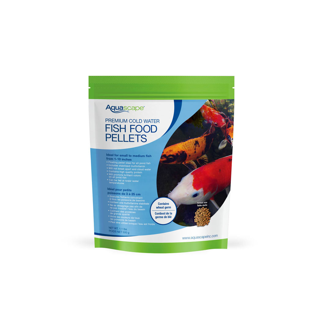 Photo of Aquascape Cold Water Fish Food Pellets  - Marquis Gardens