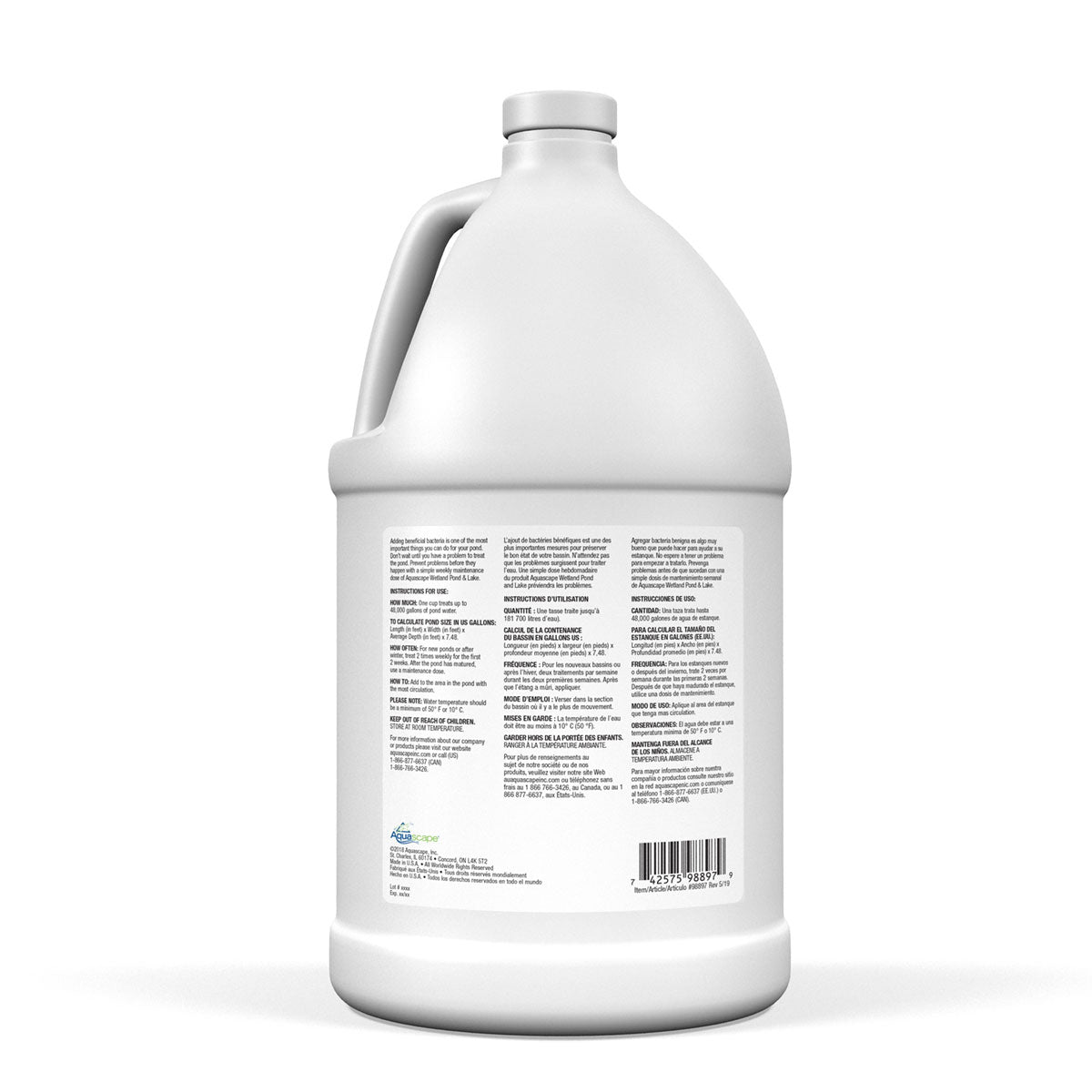 Photo of Aquascape PRO Wetland Pond & Lake Bacteria - 1 Gal  - Marquis Gardens