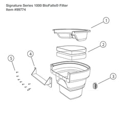 Photo of Aquascape Biofalls 1000/Microfalls Filter G2 Replacement Parts  - Marquis Gardens