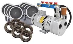 Photo of EasyPro Rotary Vane Pond Aeration System - 3/4 HP Kit with Quick Sink Tubing - Marquis Gardens