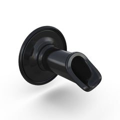 Antique Round Black Wall Scupper