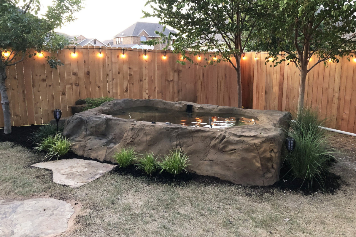 Photo of Universal Rocks Semi In-Ground Spas - Cenote - Marquis Gardens