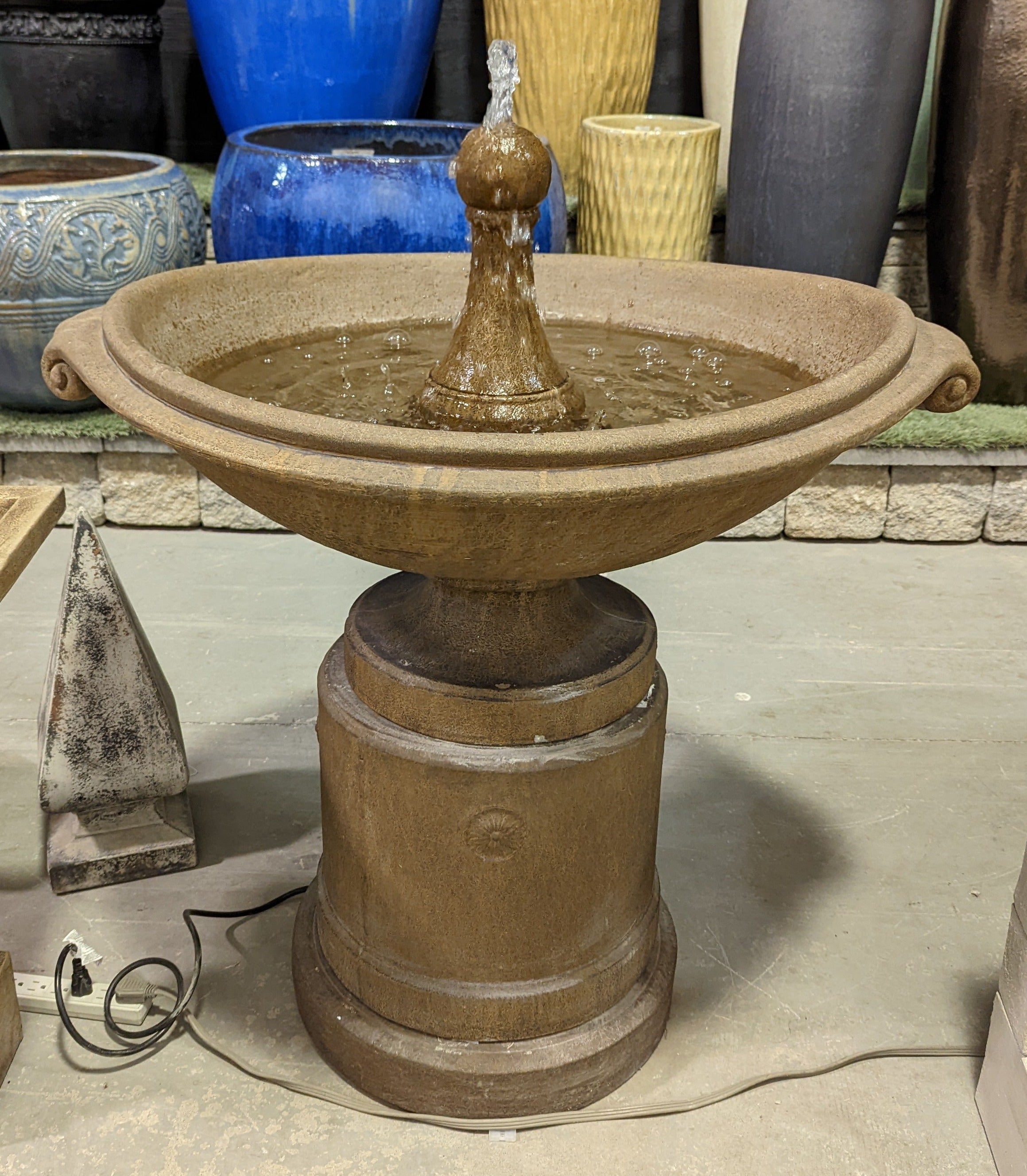 Photo of Campania Medici Ellipse Fountain - Clearance - Marquis Gardens
