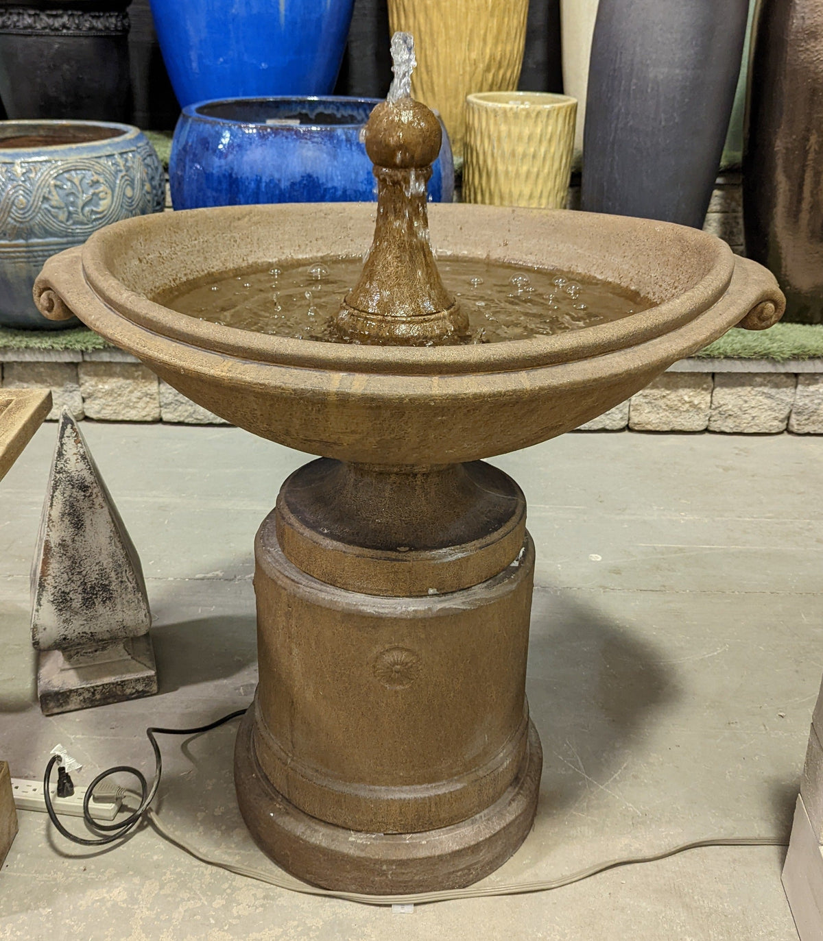 Photo of Campania Medici Ellipse Fountain - Clearance - Marquis Gardens