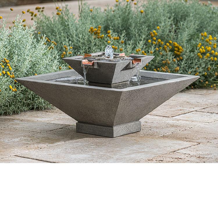 Photo of Campania Facet Fountain Small - Marquis Gardens