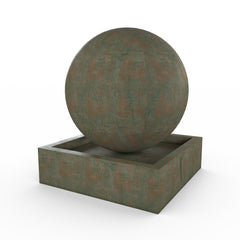 Photo of Campania Large Sphere Fountain - Marquis Gardens