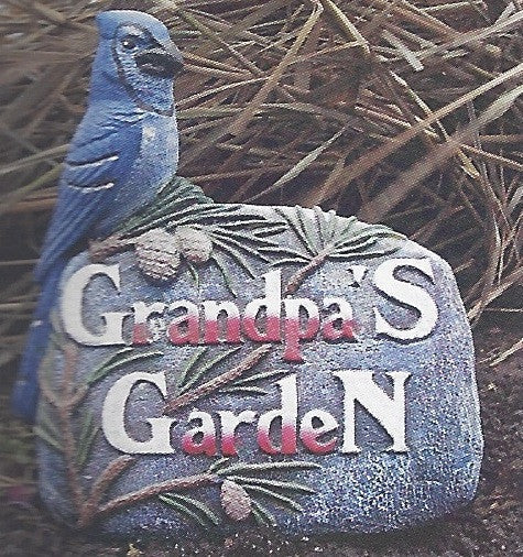 Photo of Grandpa's Rock with Bird - Marquis Gardens