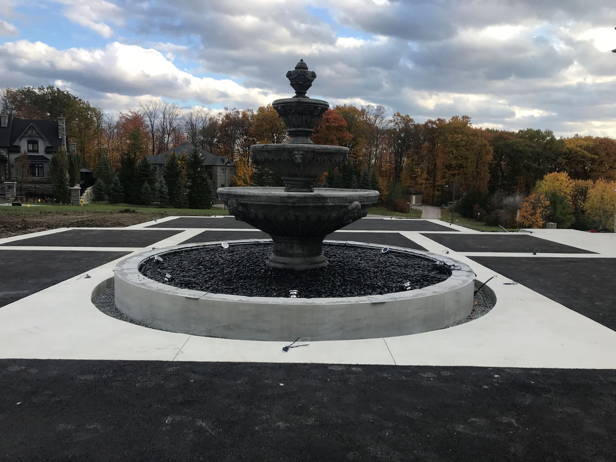 Photo of Large Lion Head Fountain - Marquis Gardens