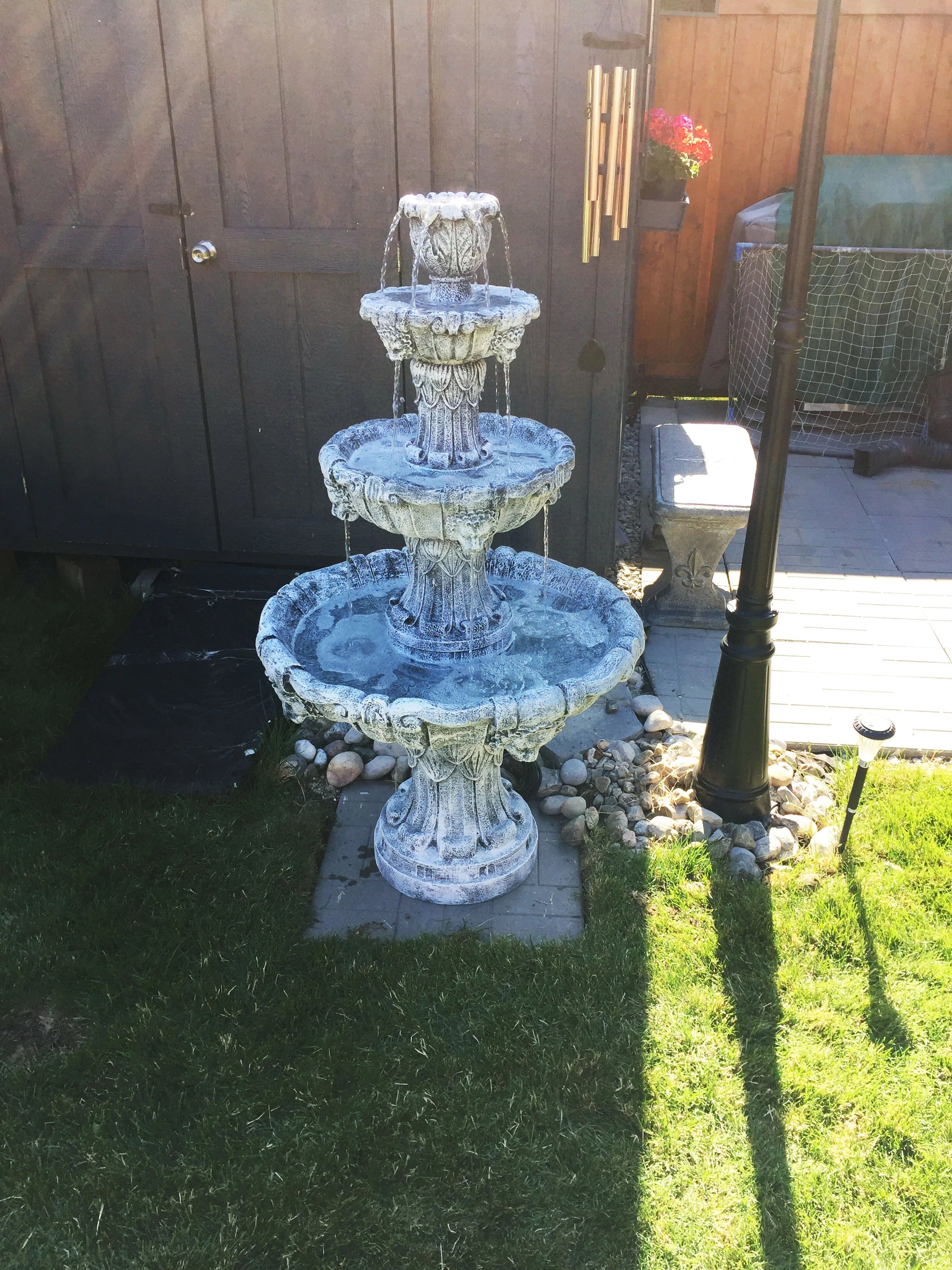 Photo of 4 Tier Lion Fountain - Marquis Gardens