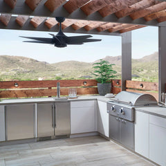 Photo of Kichler Brass Half Moon - Marquis Gardens