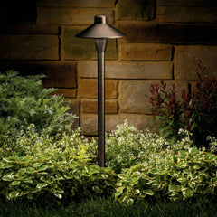 Photo of Kichler Traditional Path Brass - Marquis Gardens