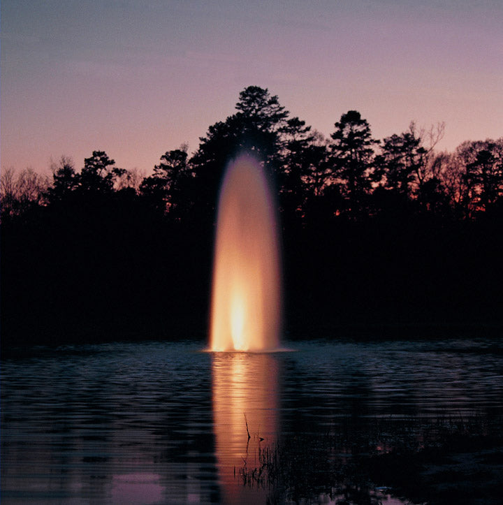 Photo of Kasco Stainless Steel Lighting (with Colored Lenses) for Floating Fountains - Marquis Gardens