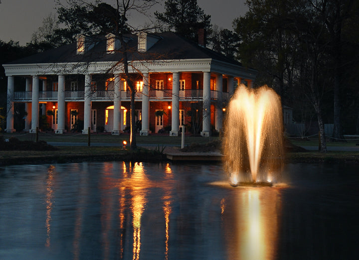 Photo of Kasco Stainless Steel Lighting (with Colored Lenses) for Floating Fountains - Marquis Gardens