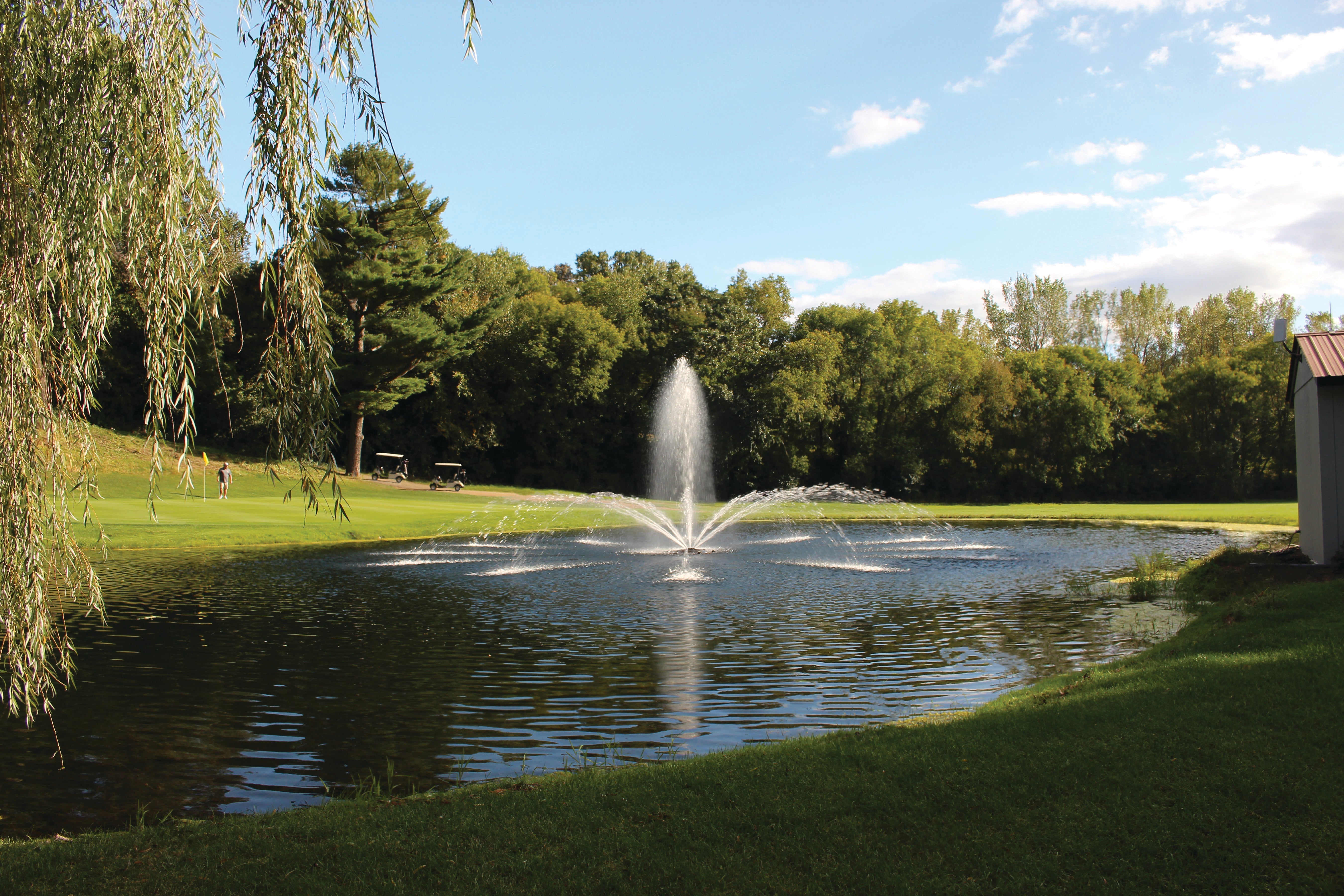 Photo of Kasco J Series Floating Fountains - Premium Nozzles Only - Marquis Gardens