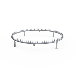 Stainless Steel Spray Ring with Stainless Steel Nozzles