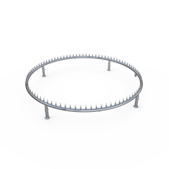 Stainless Steel Spray Ring with Stainless Steel Nozzles