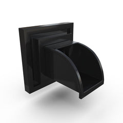 Mantova Black Wall Scupper