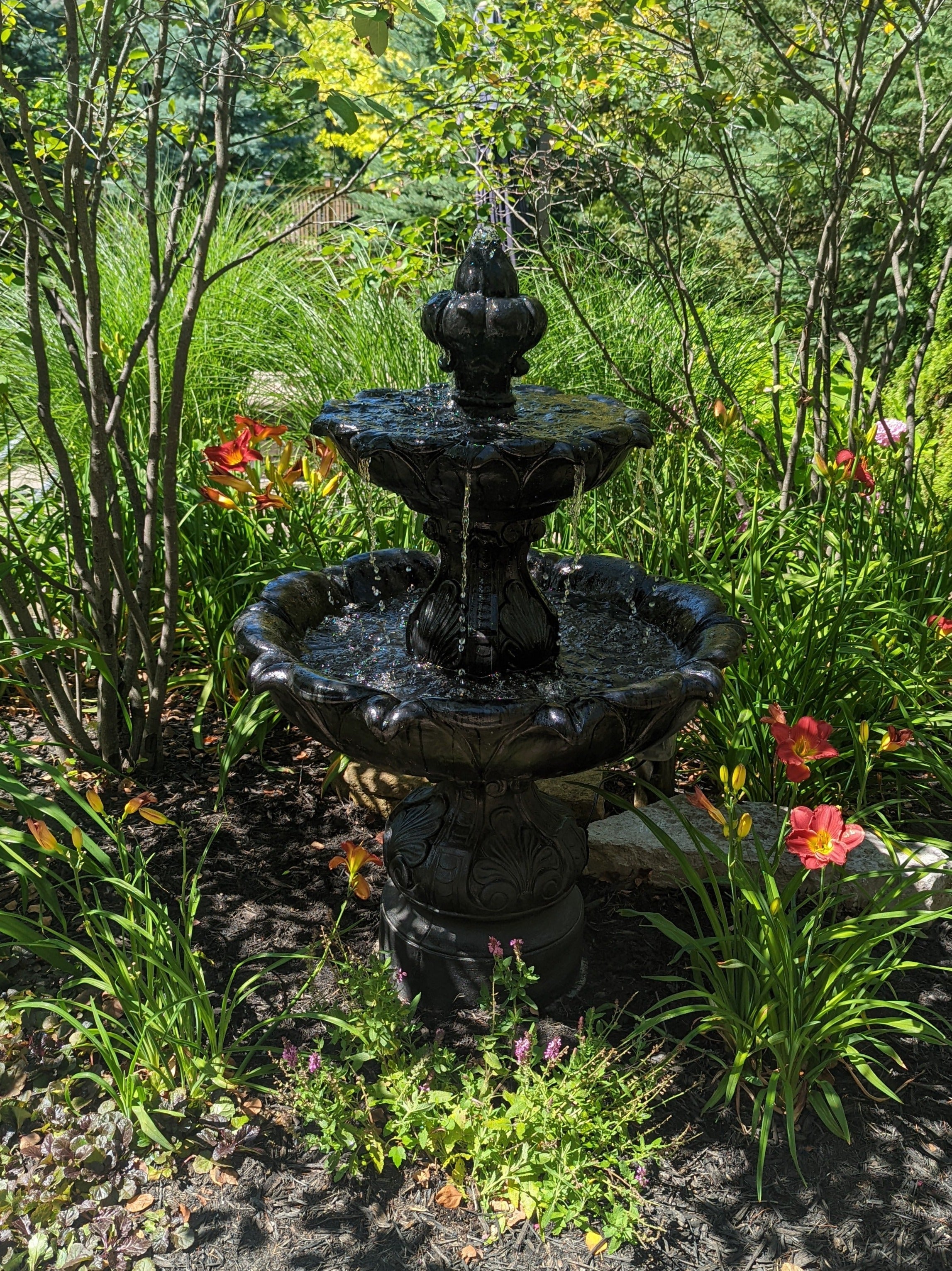 Photo of 2 Tier Leaf Fountain - Marquis Gardens